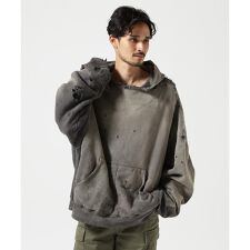READYMADE／レディーメイド／DOUBLE FACE HOODIE／BLACK