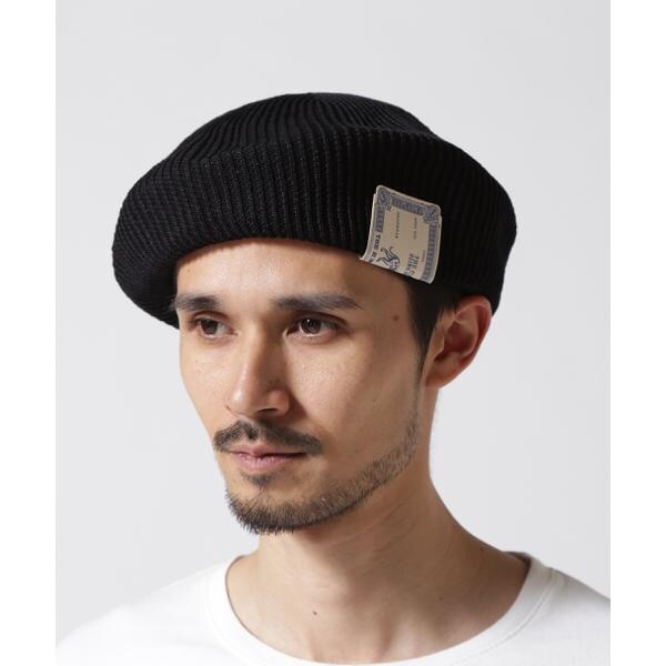 帽子 THE.H.W.DOG COTTON CLUB BIG BERET - Gray 帽子 THE.H.W.DOG COTTON CLUB BIG BERET - Gray COTTON BIG BERET