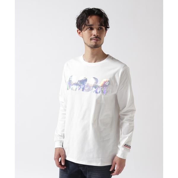 muta MARINE／ムータ マリン／別注Pattern Aurora LS TEE | ロイヤル