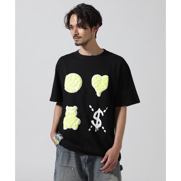 STUD MUFFIN／スタッドマフィン／４MOTIF SS TEE