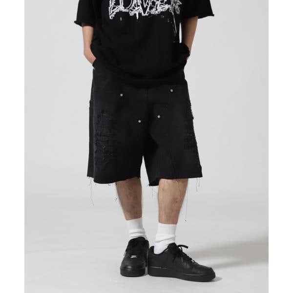 [}C]FR(13)NDS^tY^DOUBLE KNEE SHORTS/CtbViROYAL FLASHj ubN