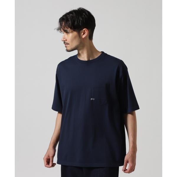 [�}���C]DENHAM�^�f���n���^MIJ BASIC 7 POCKET SS TEE/���C�����t���b�V���iROYAL FLASH�j �l�C�r�[