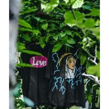 SAINT MICHAEL／セントマイケル／SSTEE LOVE BLACK