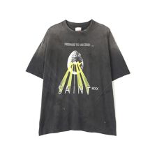 SAINT MICHAEL／セントマイケル／SS TEE EGG BLACK
