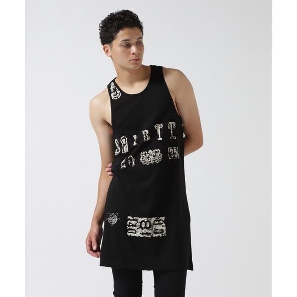 SHARE SPIRIT リブタンクトップ SHARE SPIRIT／シェアースピリット／LETTER TANKTOP | ロイヤル