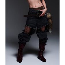 MITSUKI／ミツキ／DENIM CUT-OUT PANTS