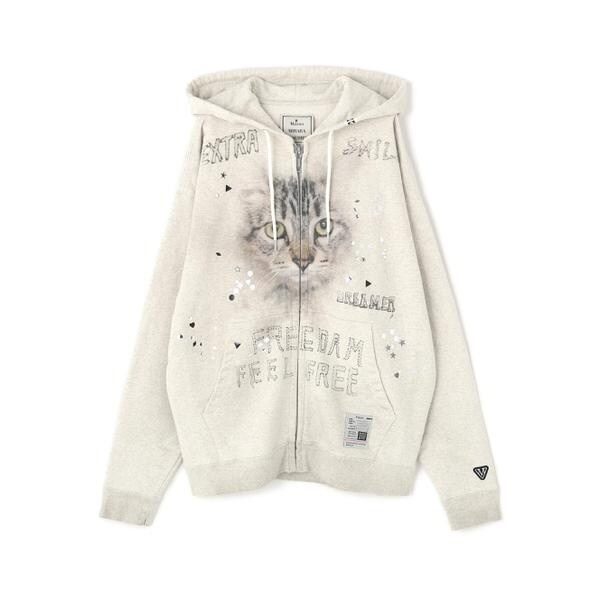 14th Addiction／B Terry Hoodie＋Mohawk Fur | ロイヤル