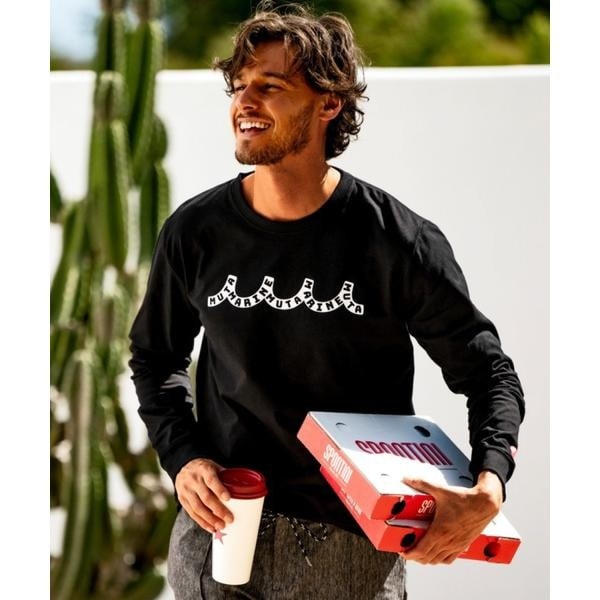 SAINT MICHAEL／セントマイケル／LS TEE／BTFL BASTARS／BLACK