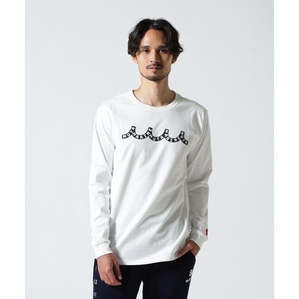 muta MARINE／ムータ マリン／別注Metal mutaプリント LS Tシャツ