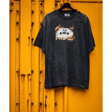 SAINT MICHAEL／セントマイケル／NAS_SS TEE／BLACK