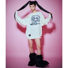 ANNA SUI NYC／アナ スイ エヌワイシー／TERAジャガードニット