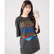 guernika×ORIONBEER／ORION THE DRAFT ART PRINT T-SHI