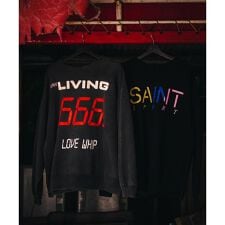 SAINT MICHAEL／セントマイケル／CRW NECK SWET／SAINT SPORT／BL