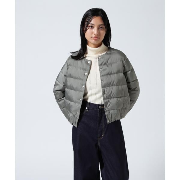 MANOF マノフCURVE SLEEVE SHORT DOWN MANOF／マノフ／CURVE SLEEVE SHORT DOWN | エルエイチピー(LHP