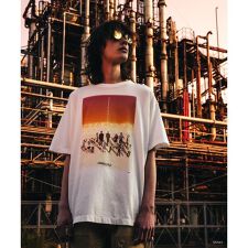 SAINT MICHAEL／セントマイケル／EV_SS TEE - ORANGE WHITE
