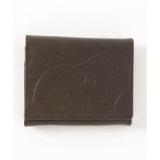 ロイヤルフラッシュ(ROYAL FLASH)のPEANUTS ／スヌーピーフェイス二つ折れ財布／本革レザー