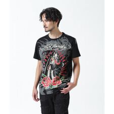 Ed Hardy／エド ハーディー／EDMG SS TEE_LEO