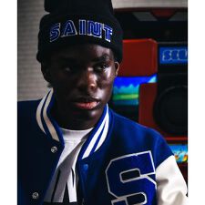 SAINT MICHAEL／セントマイケル／SG KNIT CAP／SAINT SEGA／BLACK