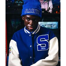 SAINT MICHAEL／セントマイケル／SAINT SEGA／SG KNIT CAP／BLUE