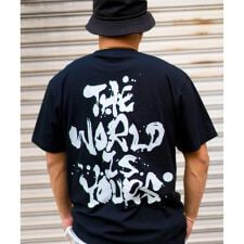 NO NAME_ME／ノーネームミー／THE WORLD IS YOURS TEE