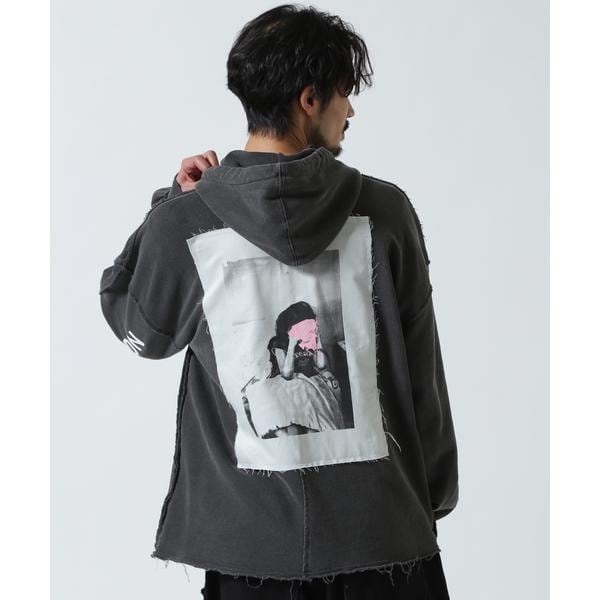 guernika×パックマン／PAC-MAN VINTAGE STYLE HOODIE | ロイヤル