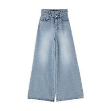 MITSUKI/ミツキ/Wウエストデニムパンツ