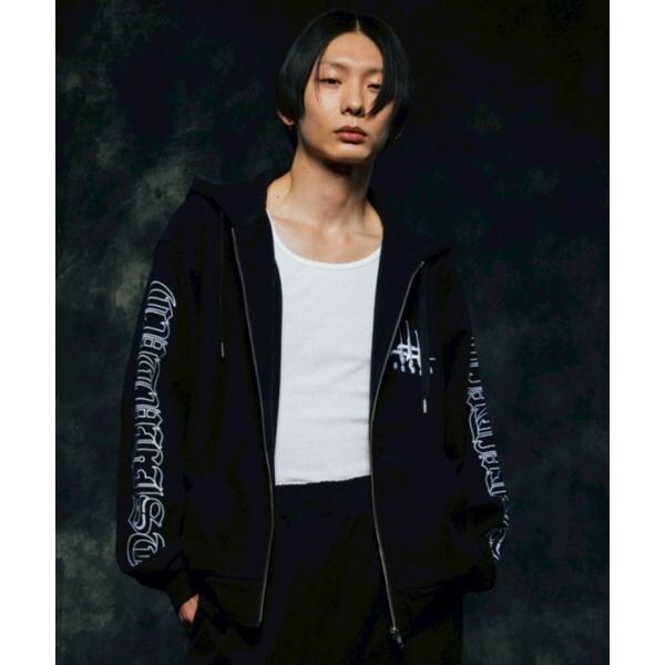 SAINT MICHAEL／セントマイケル／HOODIE／SAINT MX6／BLACK | ロイヤル