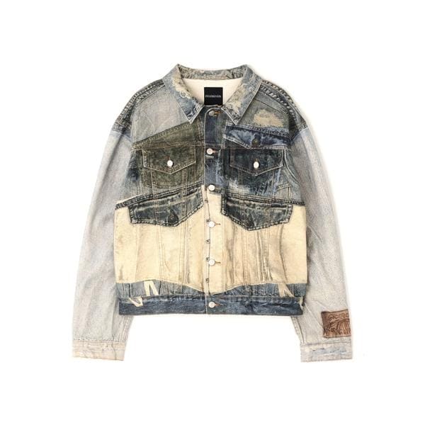 NOMARHYTHM TEXTILE: HAND DYED WORK JACKET | シップス(SHIPS