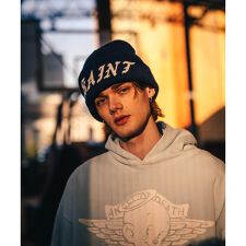 SAINT MICHAEL／セントマイケル／KNIT CAP／SAINT／NAVY