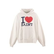 SAINT MICHAEL／セントマイケル／HOODIE／I LOVE SAINT／WHITE