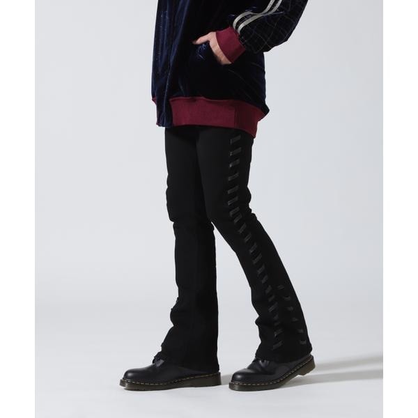 Valabasas／バラバサス／PATCH FADE BLACK BAGGY J | ロイヤル