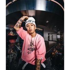 SAINT MICHAEL／セントマイケル／BAPE_SS CRW N SWT／SNT STAR