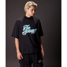 THE SWINGGGR／ザ スウィンガー／DOUBLE COL MOCK NECK TEE