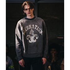 SAINT MICHAEL／セントマイケル／CREW NECK SWEAT／ABBERATION／C