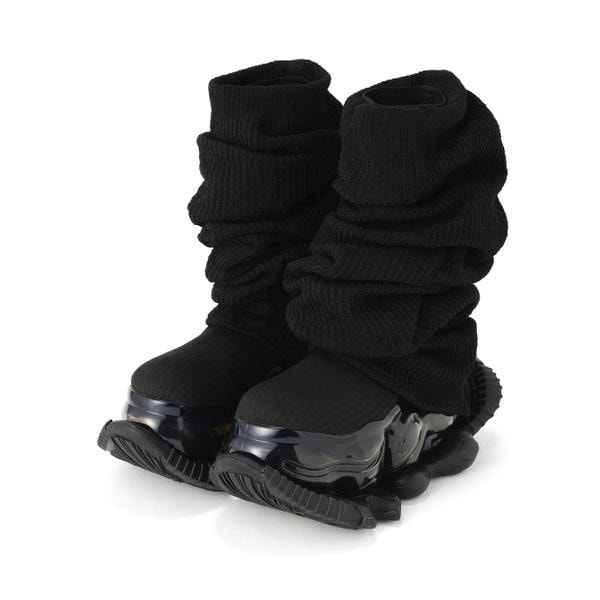 [�}���C]grounds�^�O���E���Y�^SKYSCRAPER FALCON LOOSE SOCKS/���C�����t���b�V���iROYAL FLASH�j �u���b�N