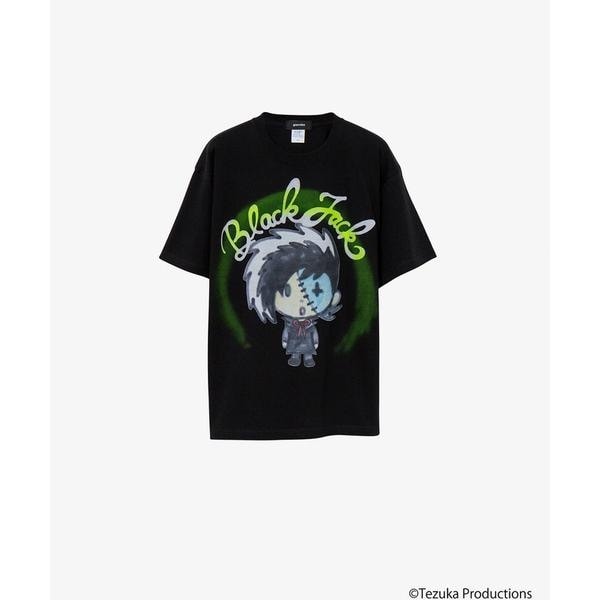 [�}���C]guernika�^�Q���j�J�^Thumb Doll Spray Tshirt�^�u���b�N�W���b�N/���C�����t���b�V���iROYAL FLASH�j �u���b�N