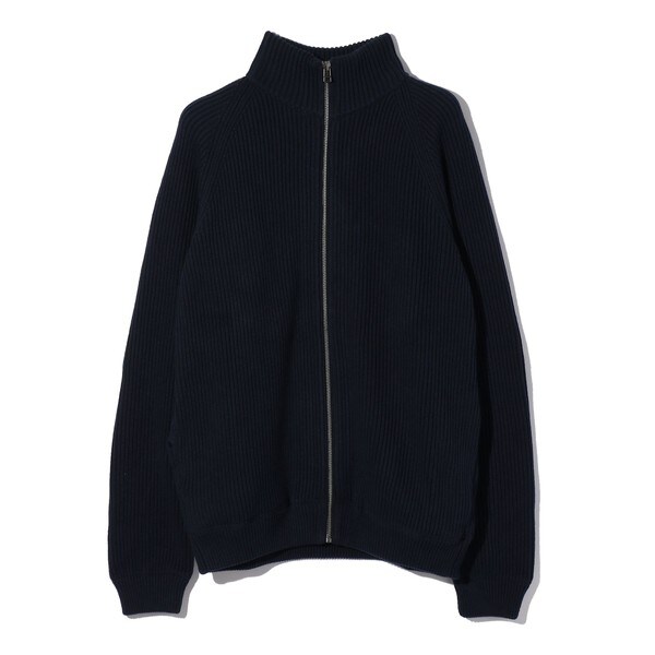 GARDEN crepuscule ドライバーズニット　別注　ブラック crepuscule/クレプスキュール/DRIVERS KNIT for B'2nd/別注