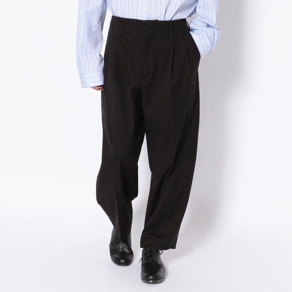 whowhat フーワット レザーパンツ M/Lサイズ ボトムス パッチワーク パズルパンツ LEATHER PUZZLE PANTS -BLACK- SALEwhowhat フーワット レザーパンツ S&frasl;Mサイズ