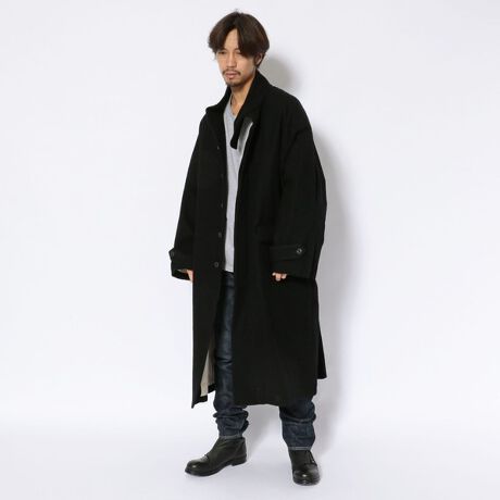 ポリプロイド／POLYPLOID／Stand Collar Coat 