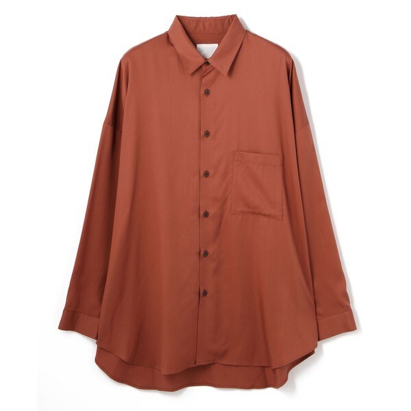 whowhat／フーワット／wide shirt／ワイドシャツ