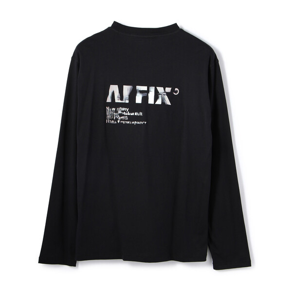 AFFIX LOGO T-SHIRT BLACK - Tシャツ/カットソー(半袖/袖なし)
