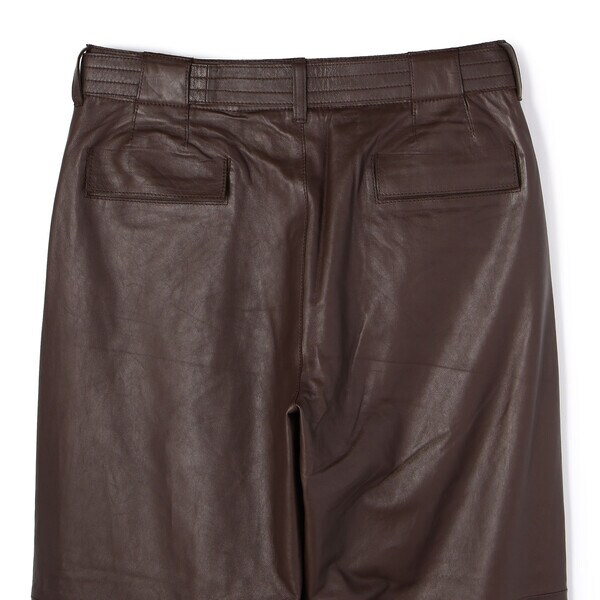 YOKE／ヨーク／＠／BELTED LEATHER 2TUCK