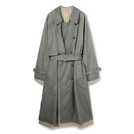 YOKE／ヨーク／NYLON COVERED TRENCH COAT 
