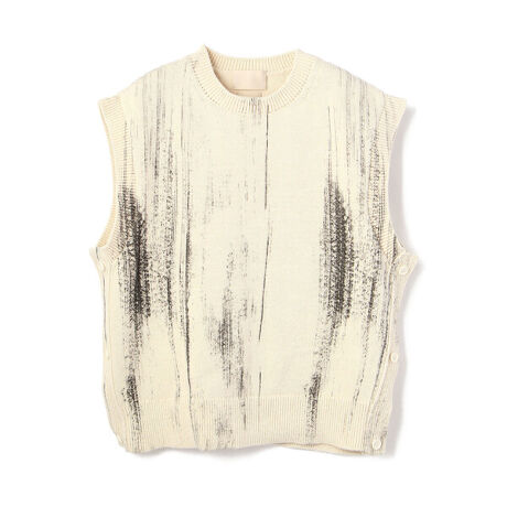 YOKE／ヨーク／Printed Cotton Crewneck 