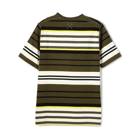 Pop Trading Company ポップトレーディングカンパニー Striped Pocket T Shirt ガーデン Garden ファッション通販 マルイウェブチャネル