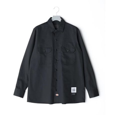 FUMITO GANRYU／フミト ガンリュウ／Pleated work shirt (Dickies 