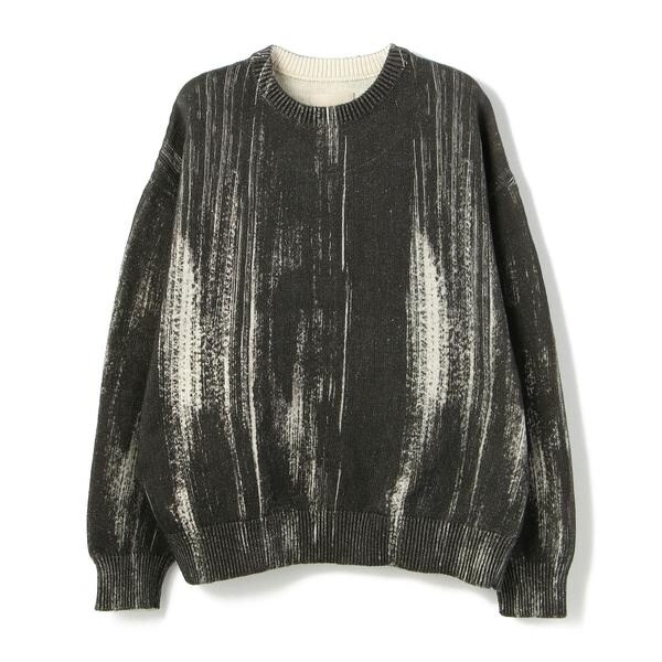 YOKE ヨーク Printed Cotton Cneck Sweater YOKE ヨーク Printed Cotton Cneck Sweater