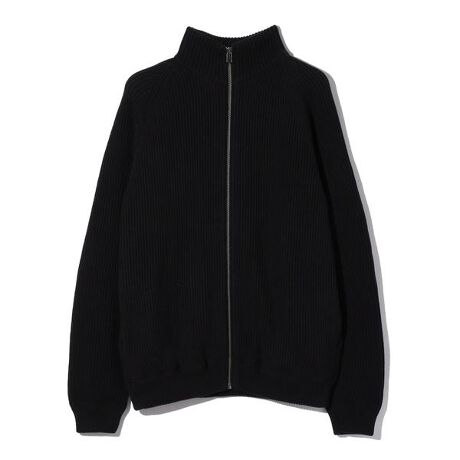 crepuscule ドライバーズニット ネイビー crepuscule Drivers Knit [Brown]