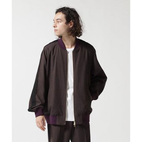TAUPE／トープ／ジオメトリックJQ スーベニアジャケット 
