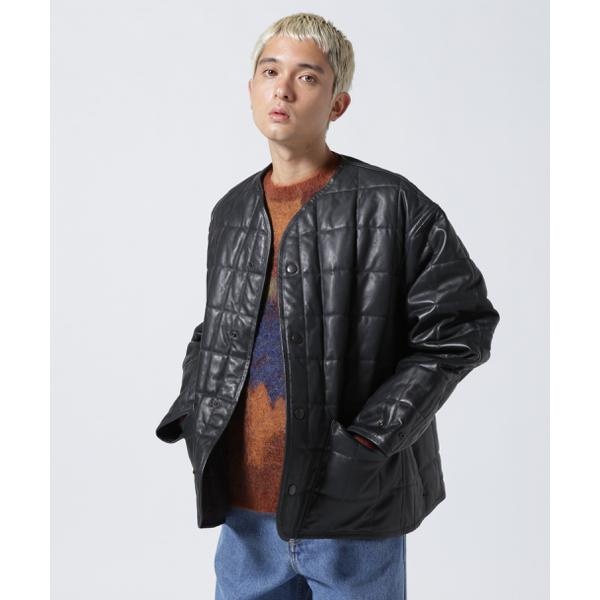 YOKE／ヨーク／Reversible Quilted Leather Linner Blouson | ガーデン 